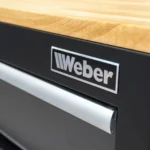 Mobilny wózek warsztatowy z blatem drewnianym Weber