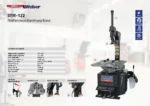 Montażownica do opon samochodowych STM-122 i wyważarka do kół STW-202 z ramieniem RunFlat Weber