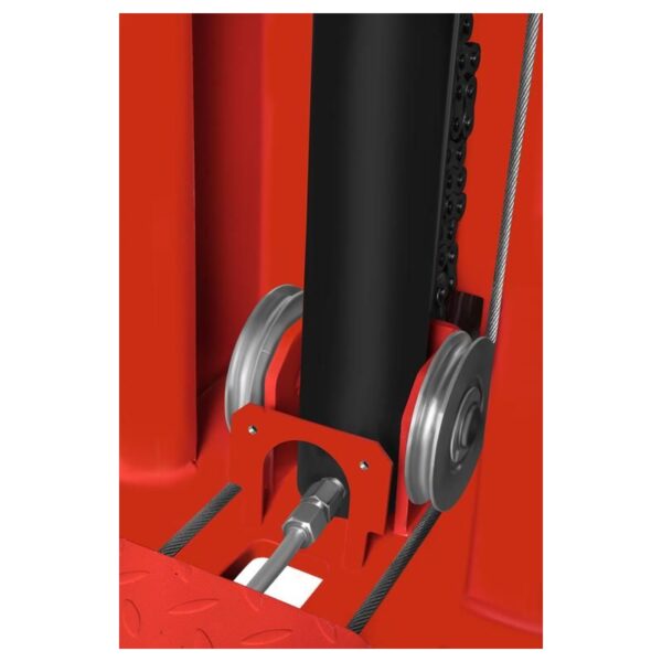 Dwukolumnowy Podnośnik HYDRAULICZNY Półautomatyczny 230V 4000 kg Kraft&Dele