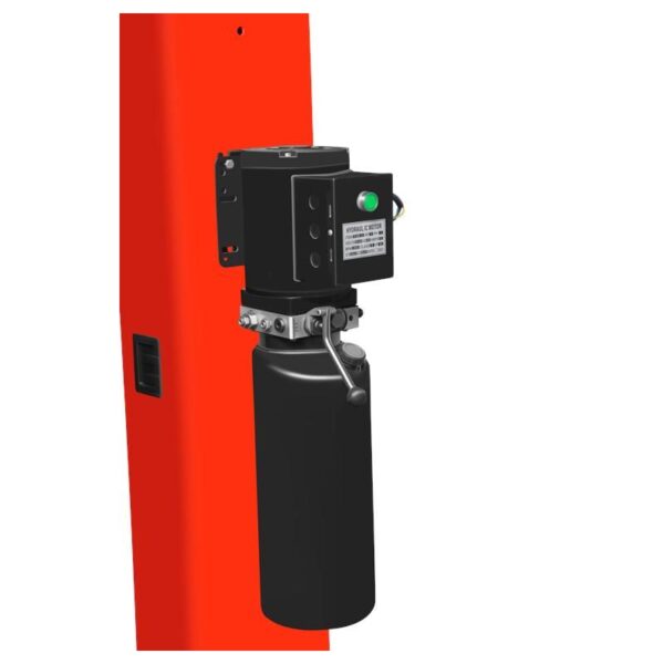 PODNOŚNIK Dwukolumnowy hydrauliczny PÓŁAUTOMATYCZNY – 400V 4000kg Kraft&Dele