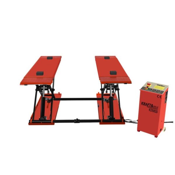 PODNOŚNIK NOŻYCOWY Automatyczny 3500kg 230V Kraft&Dele