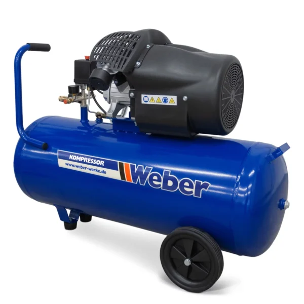 Kompresor warsztatowy 230 V / 8 bar / zbiornik 100 l Weber
