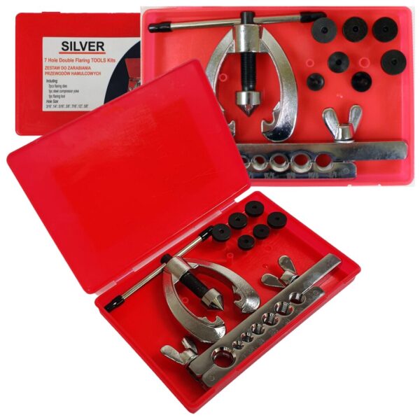 Zestaw do Zarabiania Przewodów Hamulcowych 9 elem. SilverTools S10589