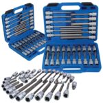 Zestaw nasadek Torx 1/2″ Cr-V długie końcówki precyzyjne 32 elem.