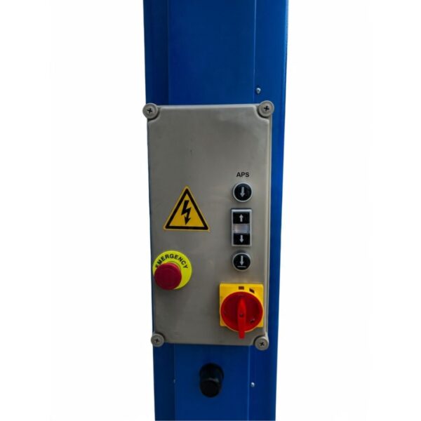 PODNOŚNIK dwukolumnowy elektrohydrauliczny z RAMĄ 4000KG 400V  3-stopniowe ramiona – BESTLIFT