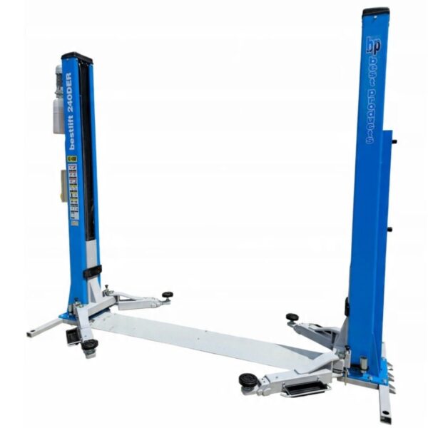 PODNOŚNIK dwukolumnowy elektrohydrauliczny z RAMĄ 4000KG 400V  3-stopniowe ramiona – BESTLIFT