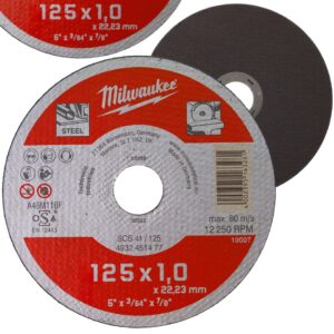 Tarcza tnąca do metalu 125mm 22,2 mm Milwaukee