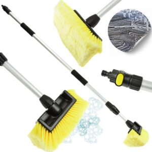 SZCZOTKA TELESKOPOWA do mycia auta 4-STRONNA 1.3–2.2m G73803 GEKO