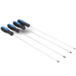 WKRĘTAKI SUPER DŁUGIE 4 SZT. MAGNETYCZNE 0,5 mm 0,6 mm UTWARDZONE S-4SSG