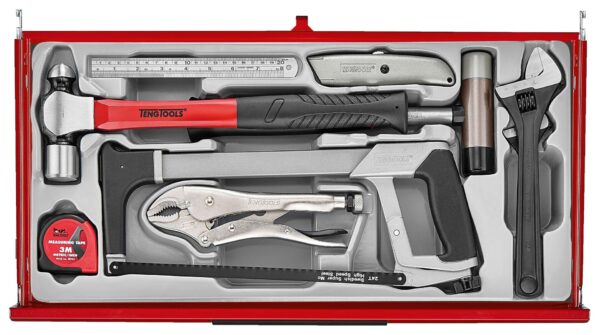 Wózek narzędziowy z zestawem narzędzi 1033 elem. TengTools