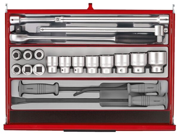 Wózek narzędziowy z zestawem narzędzi 1033 elem. TengTools