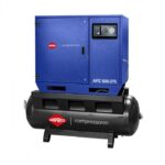 Cicha sprężarka dwutłokowa APZ 600-270 10 bar 5.5 KM/4 kW 465 l/min 270 l Airpress