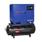 Cicha sprężarka dwutłokowa APZ 600-270 10 bar 5.5 KM/4 kW 465 l/min 270 l Airpress