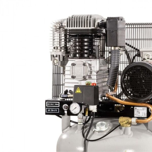 Kompresor dwutłokowy pionowy VK 700-270 Pro 11 bar 5.5 KM/4 kW 400V 476 l/min 270 l Airpress