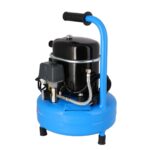 Mały kompresor dwutłokowy L 9-75 8 bar 0.5 KM/0.37 kW 37 l/min 9 l cichy Airpress