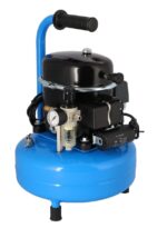 Mały kompresor dwutłokowy L 9-75 8 bar 0.5 KM/0.37 kW 37 l/min 9 l cichy Airpress