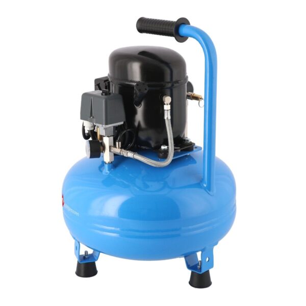 Cichy kompresor dwutłokowy L 50-24 8 bar 0.5 KM/0.37 kW 32 l/min 24 l Airpress