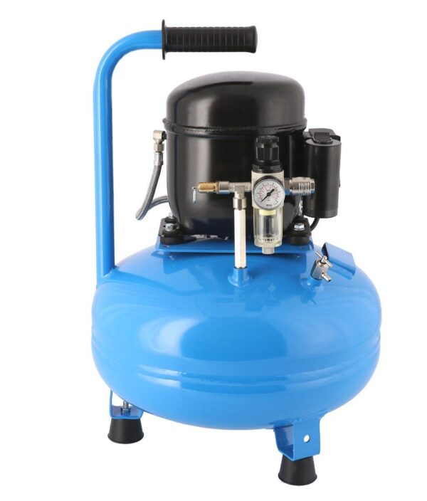 Cichy kompresor dwutłokowy L 50-24 8 bar 0.5 KM/0.37 kW 32 l/min 24 l Airpress
