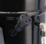 Cichy kompresor dwutłokowy L 50-24 8 bar 0.5 KM/0.37 kW 32 l/min 24 l Airpress