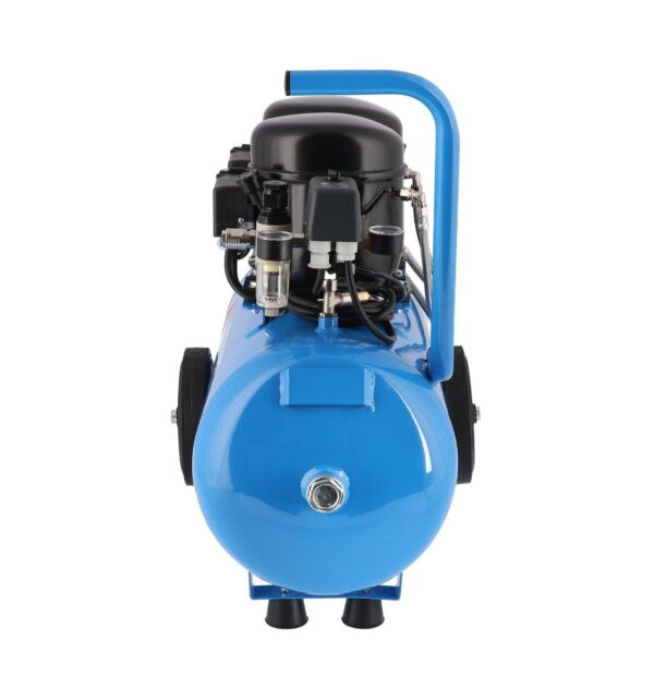 Cichy kompresor dwutłokowy L 100-50 8 bar 1 KM/0.74 kW 64 l/min 50 l Airpress