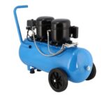 Cichy kompresor dwutłokowy L 100-50 8 bar 1 KM/0.74 kW 64 l/min 50 l Airpress