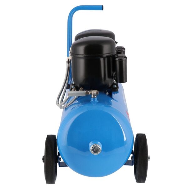 Cichy kompresor dwutłokowy L 100-50 8 bar 1 KM/0.74 kW 64 l/min 50 l Airpress