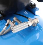 Cichy kompresor dwutłokowy L 100-50 8 bar 1 KM/0.74 kW 64 l/min 50 l Airpress