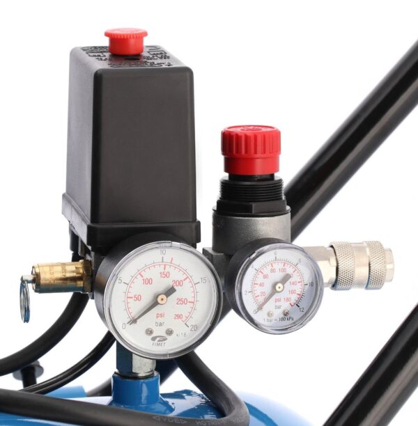 Kompresor 3-tłokowy LM 100-400 10 bar 3 KM/2.2 kW 320 l/min 100 l Airpress