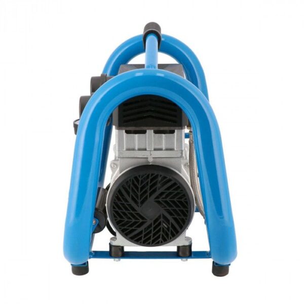 Mały kompresor bezolejowy dwutłokowy LMO 4-170 10 bar 1.5 KM/1.1 kW 90 l/min 4 l cichy Airpress