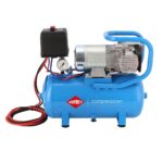 Kompresor samochodowy 12V DC 12-180/15 10 bar 0.75 KM/0.55 kW 144 l/min 15 l bezolejowy dwutłokowy Airpress