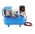 Kompresor samochodowy 12V DC 12-180/15 10 bar 0.75 KM/0.55 kW 144 l/min 15 l bezolejowy dwutłokowy Airpress