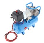 Kompresor samochodowy 12V DC 12-180/15 10 bar 0.75 KM/0.55 kW 144 l/min 15 l bezolejowy dwutłokowy Airpress