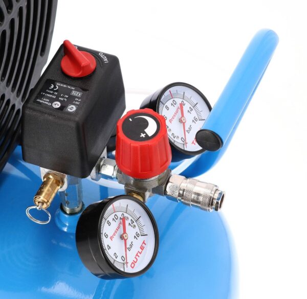 Kompresor dwutłokowy LM 50-410 10 bar 3 KM/2.2 kW 328 l/min 50 l Airpress