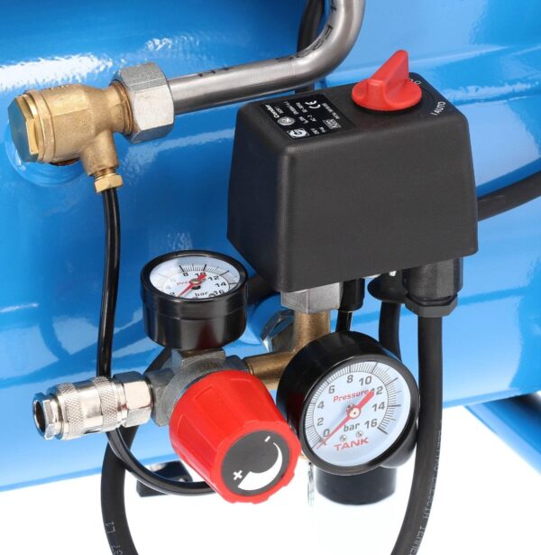 Kompresor dwutłokowy LM 25-410 10 bar 3 KM/2.2 kW 328 l/min 25 l Airpress