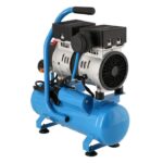 Mały kompresor L 6-105 8 bar + zestaw z pistoletem do przedmuchu i wężem pneumatycznym Airpress