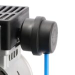 Mały kompresor L 6-105 8 bar + zestaw z pistoletem do przedmuchu i wężem pneumatycznym Airpress