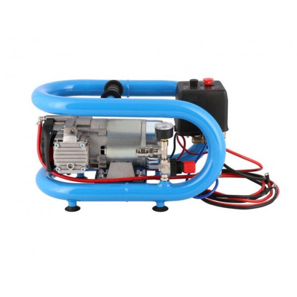 Mały kompresor samochodowy 12V LMO 3-190 8 bar 0.7 KM/0.5 kW 152 l/min 3 l bezolejowy dwutłokowy Airpress
