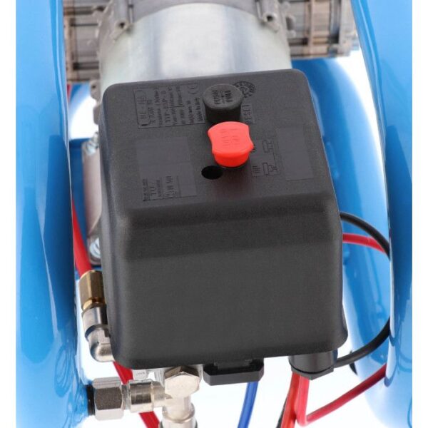 Mały kompresor samochodowy 12V LMO 3-190 8 bar 0.7 KM/0.5 kW 152 l/min 3 l bezolejowy dwutłokowy Airpress