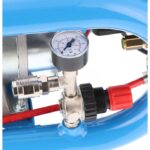 Mały kompresor samochodowy 12V LMO 3-190 8 bar 0.7 KM/0.5 kW 152 l/min 3 l bezolejowy dwutłokowy Airpress