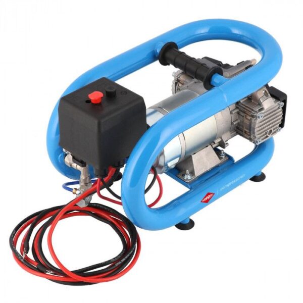 Mały kompresor samochodowy 12V LMO 3-190 8 bar 0.7 KM/0.5 kW 152 l/min 3 l bezolejowy dwutłokowy Airpress