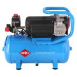 Cichy kompresor bezolejowy dwutłokowy LMO 15-210 10 bar 0.75 KM/0.55 kW 125 l/min 15 l Airpress