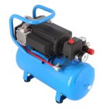 Cichy kompresor bezolejowy dwutłokowy LMO 15-210 10 bar 0.75 KM/0.55 kW 125 l/min 15 l Airpress