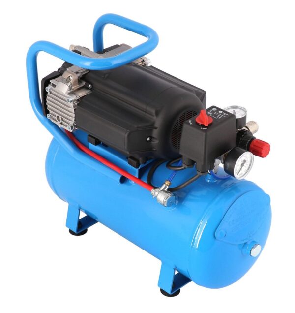 Cichy kompresor bezolejowy dwutłokowy LMO 15-210 10 bar 0.75 KM/0.55 kW 125 l/min 15 l Airpress