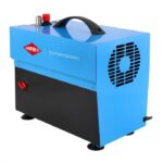 Mały kompresor bezolejowy dwutłokowy L 5-210 10 bar 0.75 KM/0.55 kW 168 l/min 5 l cichy Airpress