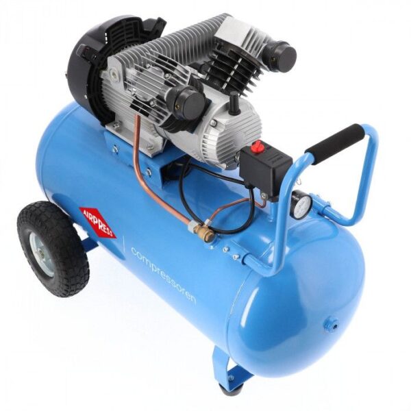 Kompresor dwutłokowy LM 90-350 10 bar 3 KM/2.2 kW 245 l/min 90 l Airpress