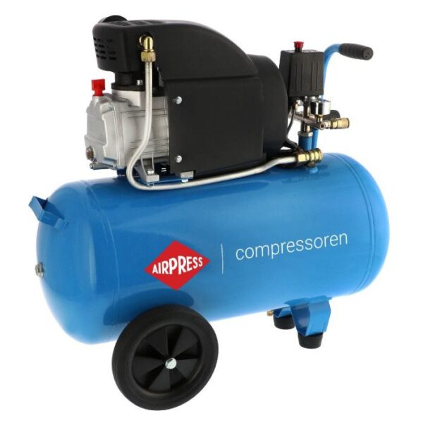 Kompresor HL 325-50 + zestaw pistolet lakierniczy i wąż pneumatyczny Airpress