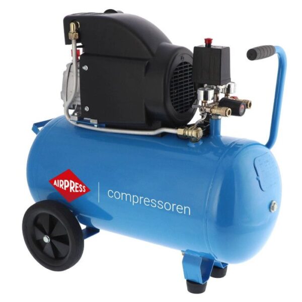 Kompresor HL 325-50 + zestaw pistolet lakierniczy i wąż pneumatyczny Airpress