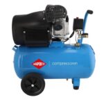 Kompresor dwutłokowy HL 425-50 + zestaw klucz pneumatyczny i akcesoria Airpress