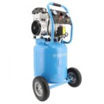 Cichy kompresor bezolejowy dwutłokowy pionowy 8 bar 2 KM/1.5 kW 150 l/min 38 l LMVO 40-250 Airpress