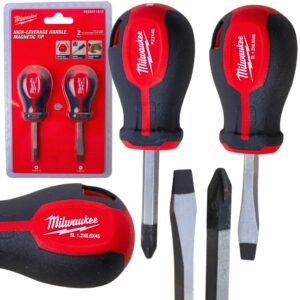 WKRĘTAKI TRI-LOBE stubby PZ2 SL6.5 MAGNETYCZNE Zestaw 2szt. - Milwaukee